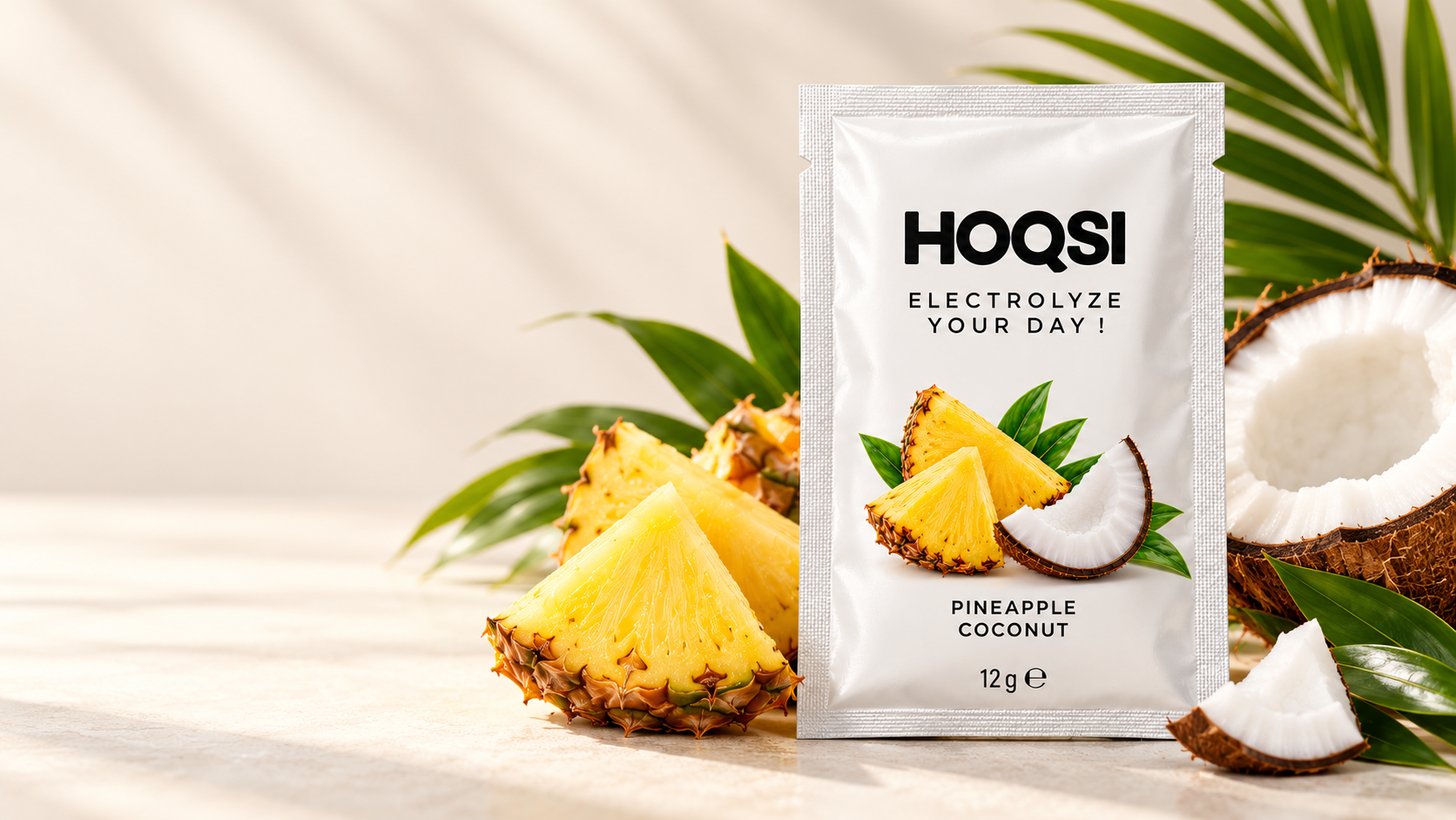 Saszetka HOQSI Pineapple Coconut z ananasem i kokosem